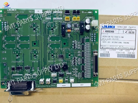 JUKI-de Raad Front10 ASM 40092408 van Verrichtingspcb SMT-Gebruikt Vervangstukken Originele Nieuw
